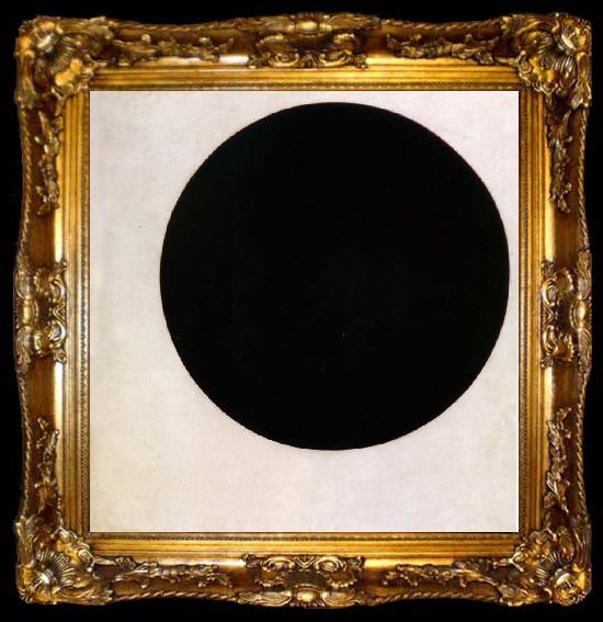 framed  Kasimir Malevich Black Circular, ta009-2